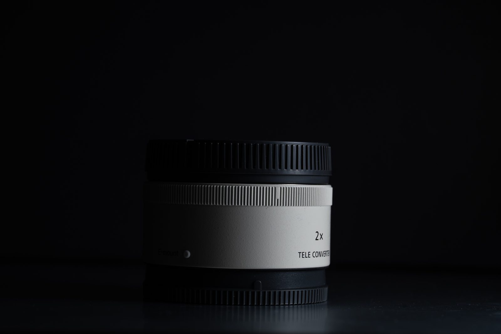 Sony 2X Teleconverter — closeup photograph of camera lens, camera gear, macro photography